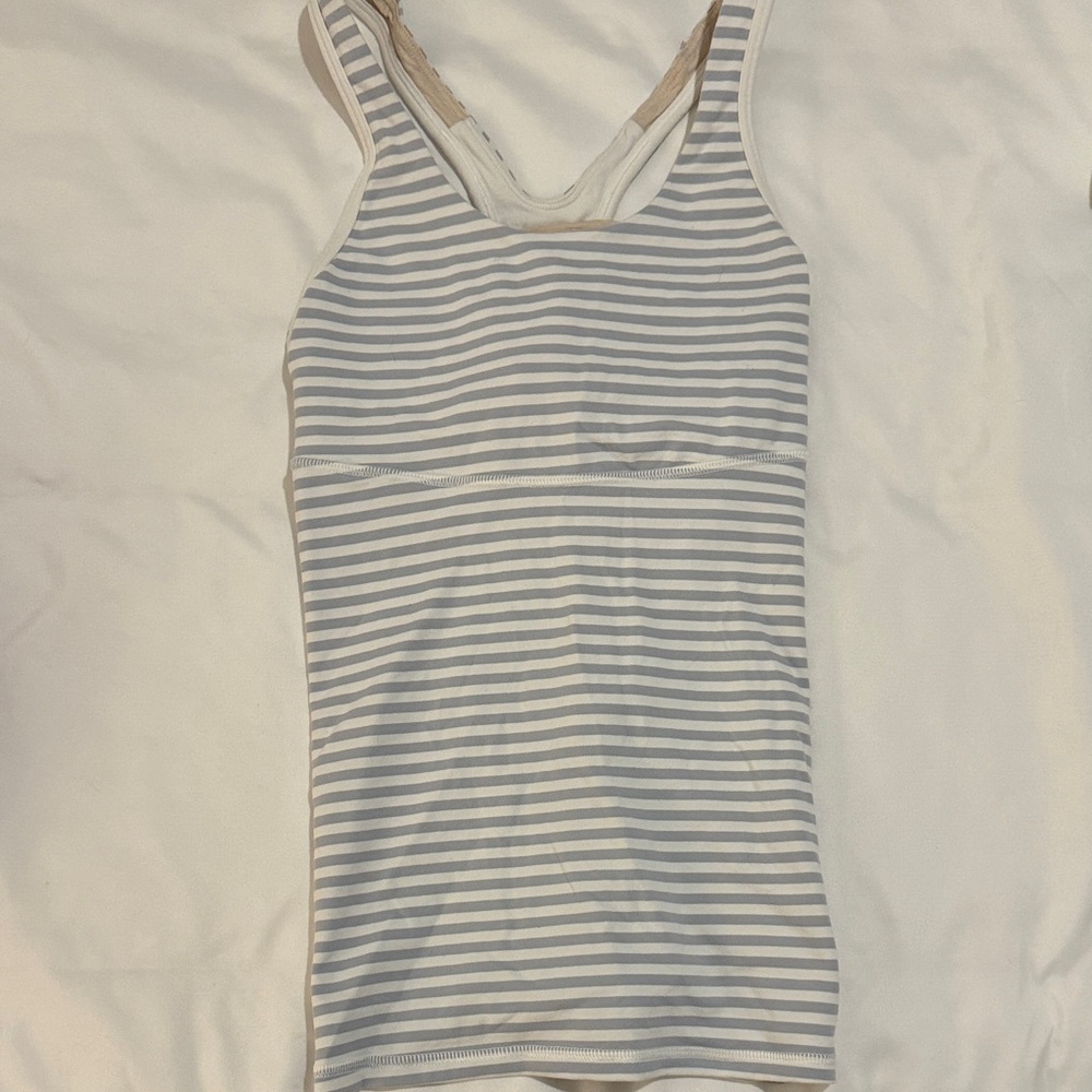 Lululemon Striped Tank sz 4